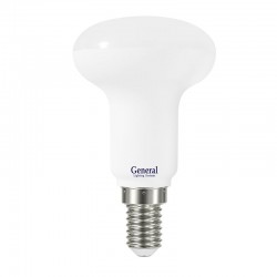 Лампа светодиодная General Стандарт GLDEN-R50-7-230-E14-4500, 648600, E-14, 4500 К