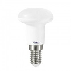 Лампа светодиодная General Стандарт GLDEN-R39-5-230-E14-6500, 648400, E-14, 6500 К